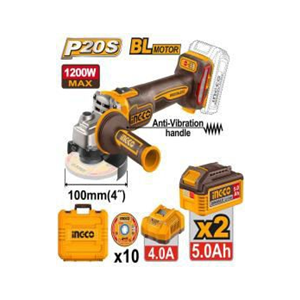 INGCO CORDLESS ANGLE GRINDER 1200W - CAGLI212023 2
