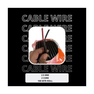 DCX WELDING CABLE WIRE 2.5MM (100MTR ROLE)
