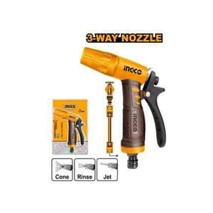 INGCO 3 WAY PLASTIC TRIGGER NOZZLE - HWSG032