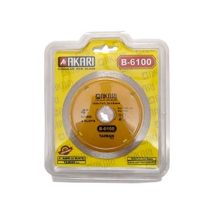 AKARI 4" NANO STONE CUTTING BLADE - ZERO CHIPPING (20MM BLISTER PACK) - B-6100