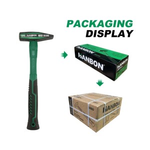 HANBON MACHINIST HAMMER FIBER HANDLE 300 GMS