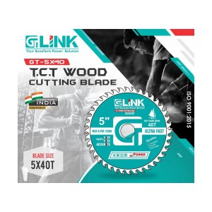 GT LINK T.C.T. WOOD CUTTING BLADE (PROFESSIONAL QUALITY) 5" - GT-5X40
