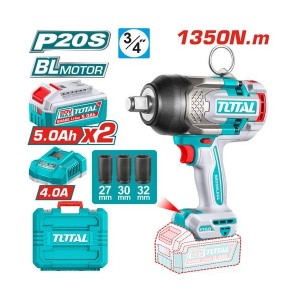 TOTAL CORDLESS IMPACT WRENCH 20V SQ.-3/4" - TIWLI20135