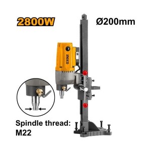 INGCO DIAMOND DRILLING MACHINE 2800W 200MM DDM28001