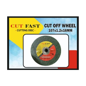 CUTFAST 4"X1 CUT OFF WHEEL GREEN
