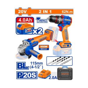 WADFOW 91 PCS TOOLS SET 20V - WDT4B91