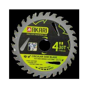 Akari TCT FOR WOOD CUTTING (AKARI) 4" X 30T (200PCS)