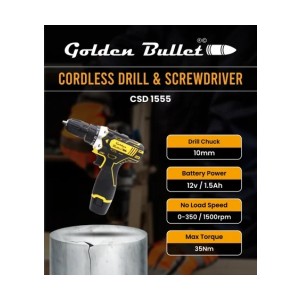 GOLDEN BULLET SCREWDRIVER & DRILL MACHINE 10MM - CSD 1555