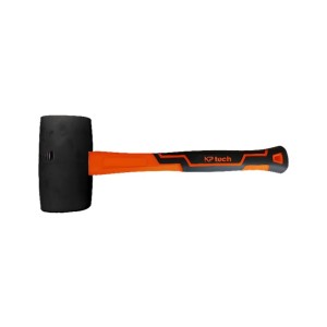 KP TECH BLACK RUBBER HAMMER 16 OZ HT-RUHB1601