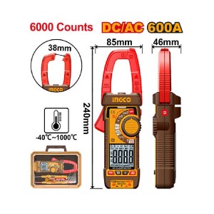 INGCO DC/AC CLAMP METER 600A - DCM66002