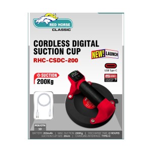RED HORSE CLASSIC CORDLESS DIGITAL SUCTION CUP - RHC-CSDC-200