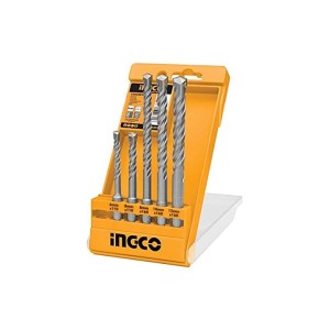 INGCO 5 PCS SDS PLUS HAMMER DRILL BITS SET - AKD2052