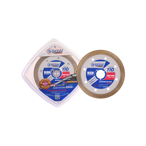 Sgw 4 Inch Thin Turbo Diamond Saw Blade 100Mm Double Flange