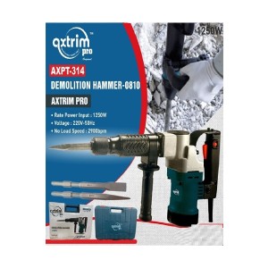 AXTRIM PRO (BLUE SERIES) DEMOLITION HAMMER - 0810 - AXPT-314