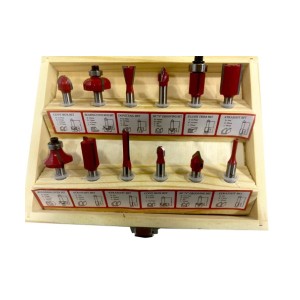 JON BHANDARI ROUTER BIT 12PCS TRIMMER (6MM)