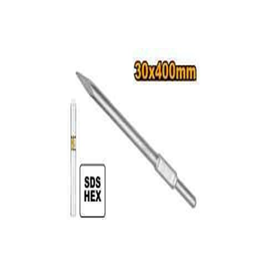 INGCO HEX CHISEL 30X 400MM POINT  - DBC03340011