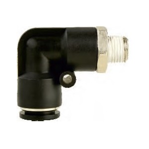 KAYMO PUSH FITTING 12 MM - 1/4" MALE ELBOW JPL1202