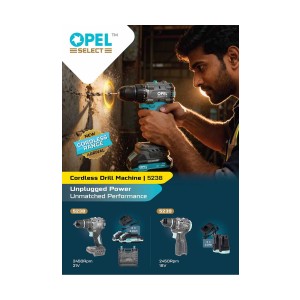 OPEL SELECT 5238 - 21V CORDLESS DRILL WITH METAL CHUCK