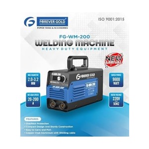 FOREVER GOLD WELDING MACHINE (IGBT) 200 AMP 9600 W - FG-WM-200