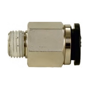 KAYMO PUSH FITTING 12 MM - 1/4" MALE STRAIGHT JPC1202