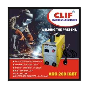 CLIF PLUS WELDING MACHINE -IGBT -SINGLE PHASE ARC200G (3PCS)