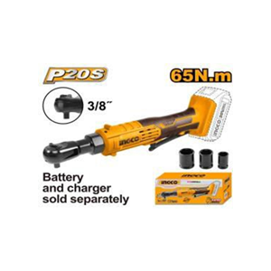 INGCO 20V CORDLESS DRIVE RATCHET SQ. DR: 3/4 INCH - CDRLI2060151