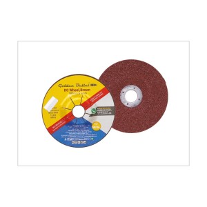 GOLDEN BULLET GRINDING DC WHEEL - BROWN 4 INCH X 6MM