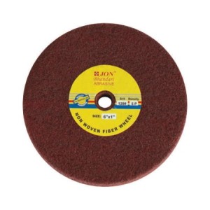 JON BHANDARI NON WOOVEN FIBER WHEEL 10 INCHX2 INCH N-012