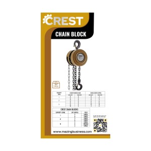 CREST CHAIN BLOCK - 3TONX3MT