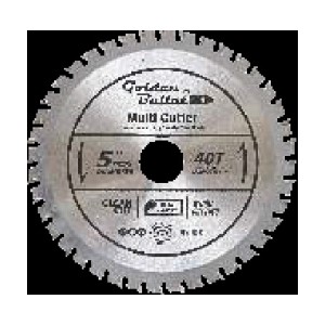 GOLDEN BULLET SLIMPRO TCT SAWS MULTI CUTTER IN DOUBLE BLISTER PACK 5 INCHX40TX2.0MM SLIMPRO POLISHED MULTI CUTTER