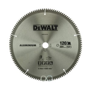 DEWALT SAW BLADE - 12" X 120T - ALUMINUM - 305MM DW03245-IN