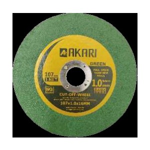 Akari CUT OF WHEEL 107 X 1MM (4") GREEN (1NET) (800PCS)