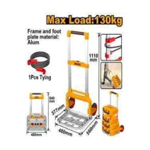 INGCO FOLDABLE HAND TRUCK 130KGS - HHWB61201