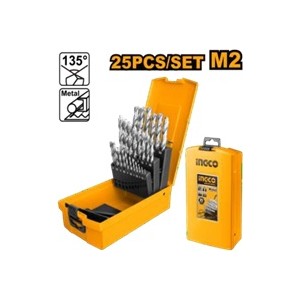 INGCO 25PCS HSS DRILL BITS SET AKD1251