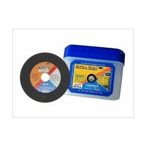 GOLDEN BULLET CUT OFF WHEEL CLASSIC SINGLE NET 4 INCH X 2 MM BLACK