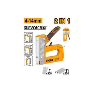 INGCO HEAVY DUTY 2IN 1 STAPLE GUN - HSG1408