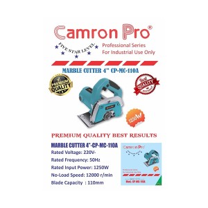 Camron Pro 4 Inch Marble Cutter 1250W 110mm Cpmc110A