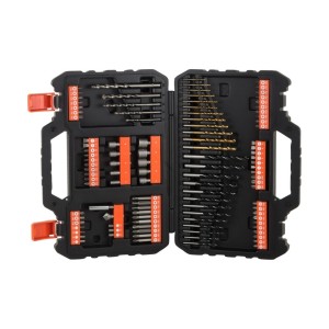BLACK AND DECKER 109 PCS MIXED ACCESSORY SET - DRILL BITS & SCREWDRIVER BITS A7200-XJ