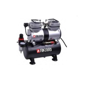 Akari MINI AIR COMPRESSORS OIL FREE AUTO STOP AT 4 BAR WITH MAX PRESSURE AT 6 BAR (3.5 LTR) - AS196 (1PC)