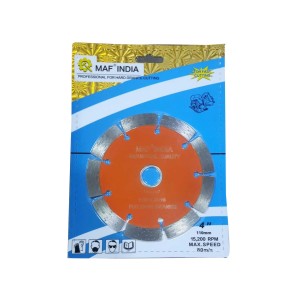 MAF INDIA PROFESSIONAL FOR HARD GRANITE SEG 4''110 X1.8 X10MM