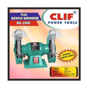 CLIF PREMIUM BENCH GRINDER 150MM -6INCH BG150C (1PCS)