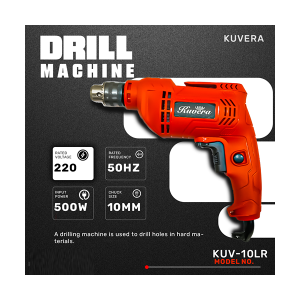 Kuvera 500W Drill Machine 10Mm Kuv10Lr