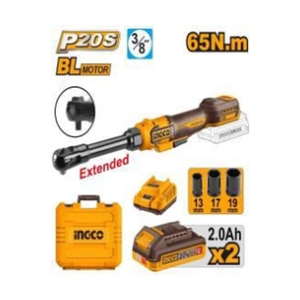 INGCO CORDLESS DRIVE RATCHET 20V 65NM - CDRLI206529 2