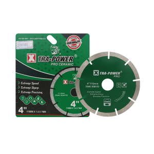 Xtra Power 4 Inch 9 Seg Diamond Saw Blade 110Mm Pro Ceramic