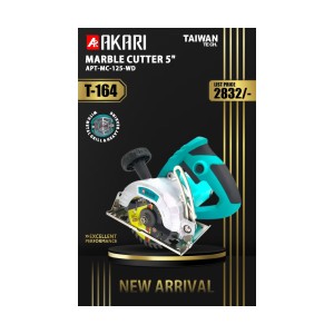 AKARI 5 INCH 1700W MARBLE CUTTER 125MM APTMC125WD