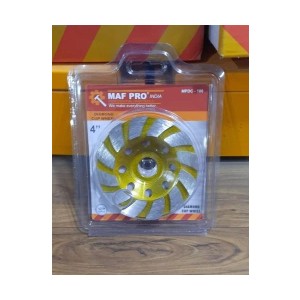 MAF PRO INDIA DIAMOND CUP WHEEL 3'' SEG MPDC-80