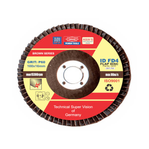 Ideal Abrasives Id Pro Flap Disc 4" 60