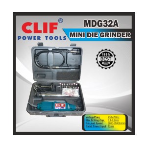 CLIF PLUS MINI DIE GRINDER SET -40PCS MDG32 (10PCS)