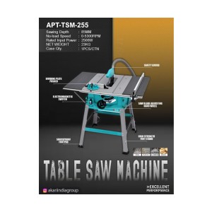 Akari Table Saw Machine (85Mm) (5000Rpm) (1 Pcs) - Apt-Tsm-255