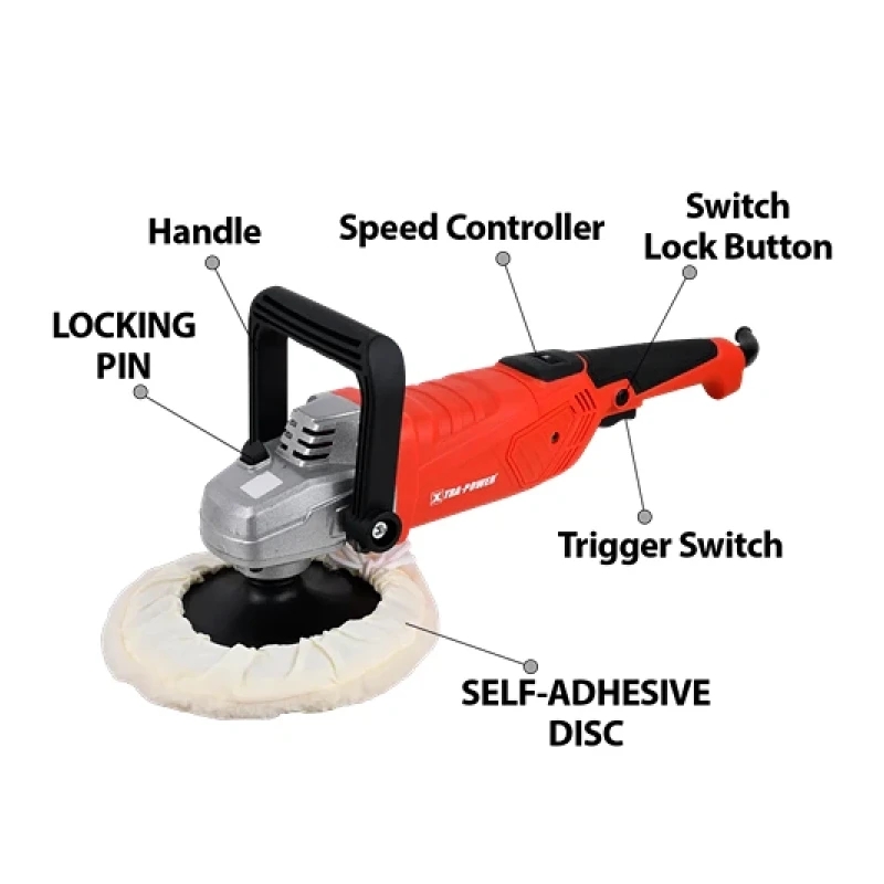 Xtra Power 7 Inch Polisher 1400W 180Mm Xpt555